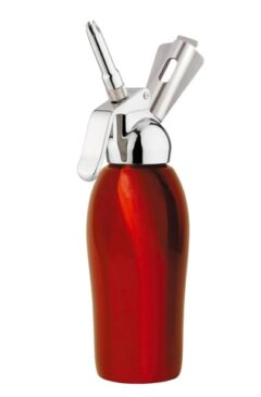 Sifon frisca inox 0.5L, model de culoare rosie, 4440